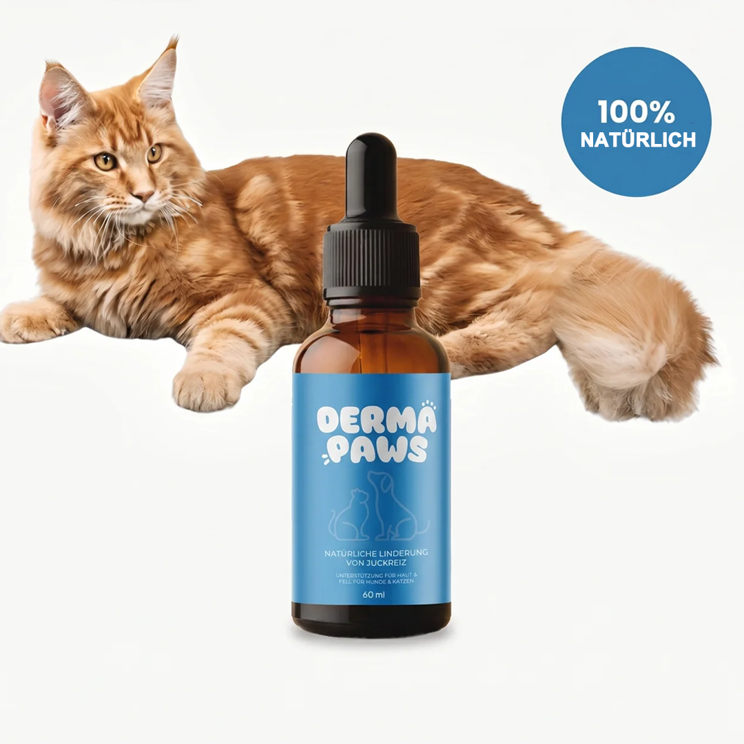 DermaPaws – Von Tierärzten empfohlene Tropfen für Katzen mit Silverine
