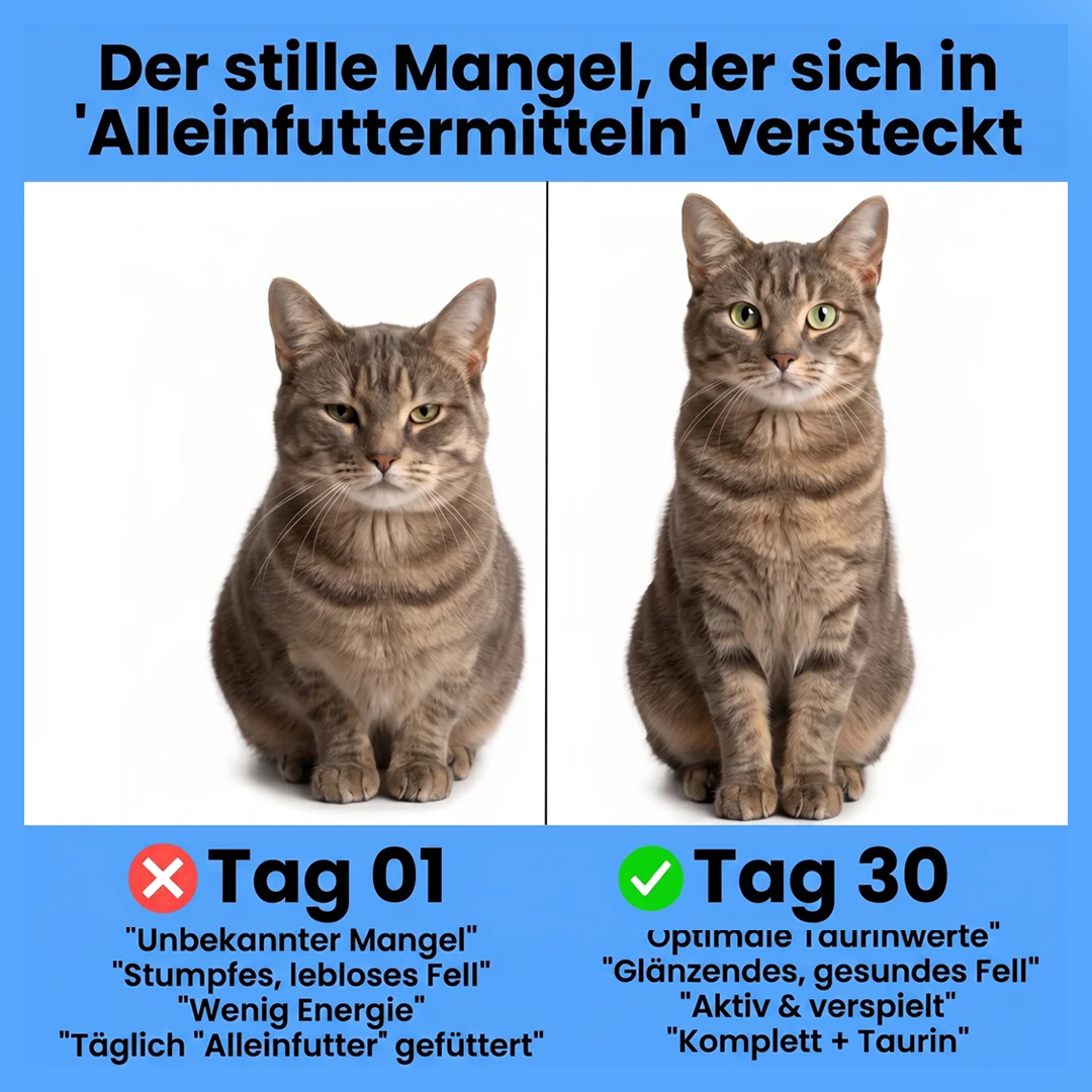 DermaPaws – Von Tierärzten empfohlene Tropfen für Katzen mit Taurin