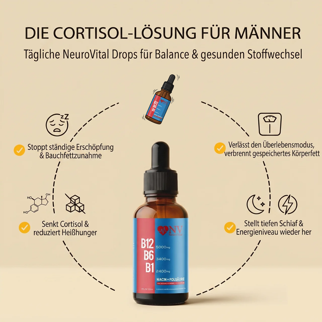 NeuroVital - Cortisol Tropfen