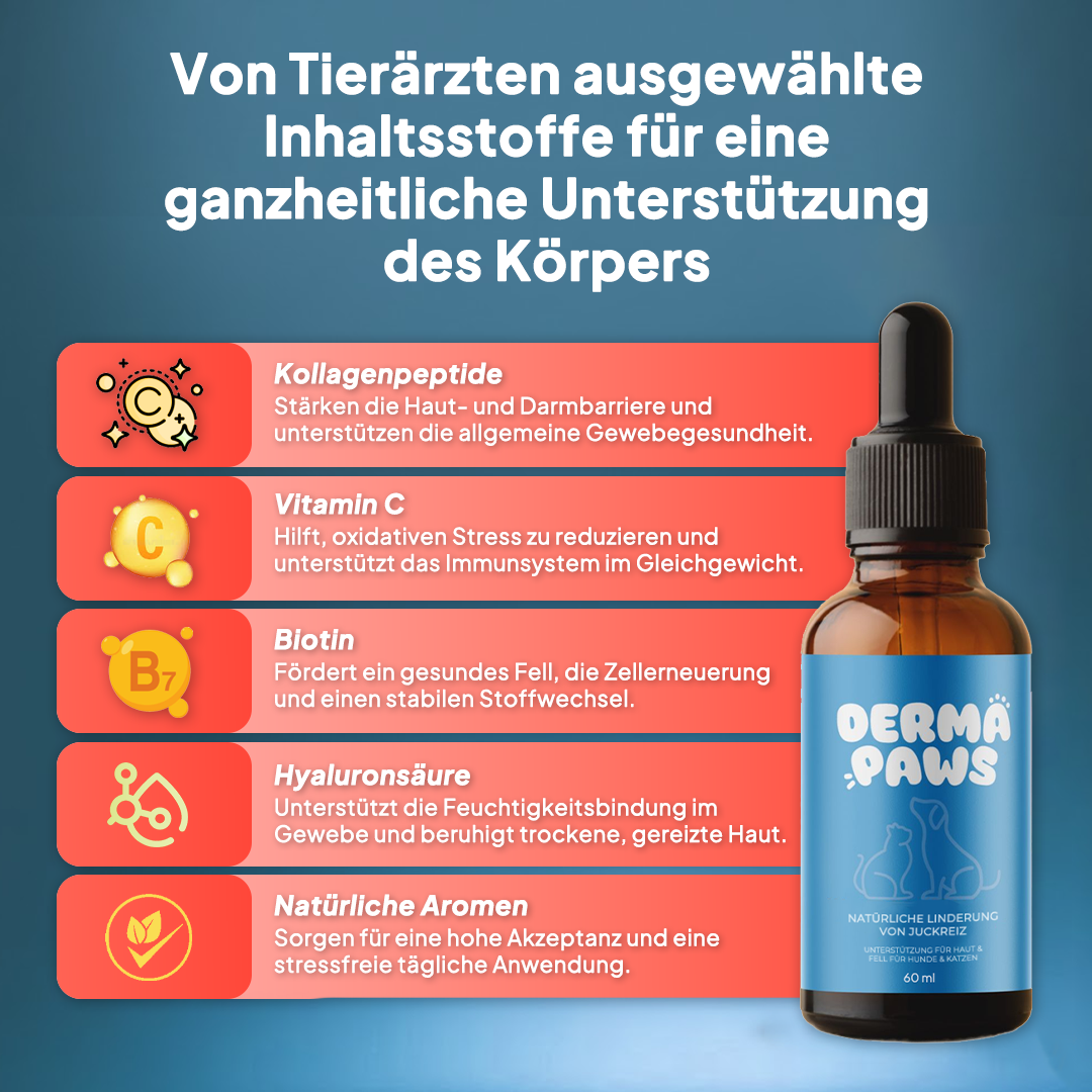 DermaPaws – Von Tierärzten empfohlene Tropfen für Katzen