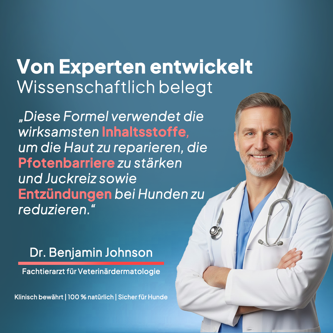 DermaPaws - Von Tierärzten empfohlene Juckreiz-Tropfen
