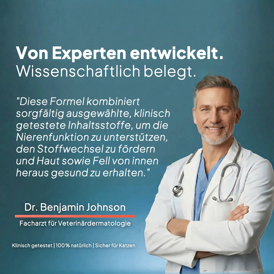 DermaPaws – Von Tierärzten empfohlene Tropfen zur Unterstützung der Nierenfunktion &  Linderung von Juckreiz