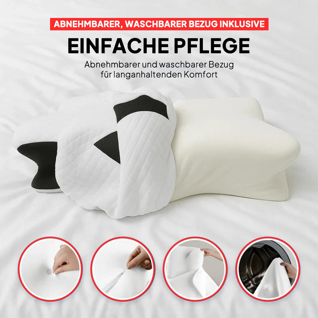 WunderKissen -  Schlafen Sie tief ein & Wachen Sie frei auf.